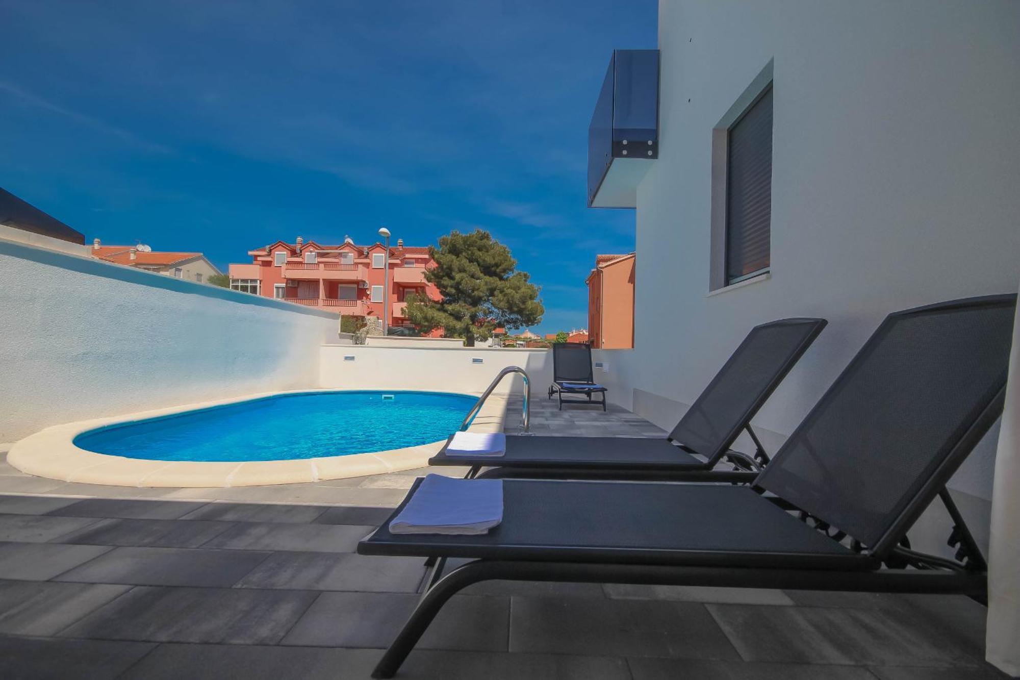 Villa Essenza Vita In Vodice Only 650 Meters From The Beach Exterior photo