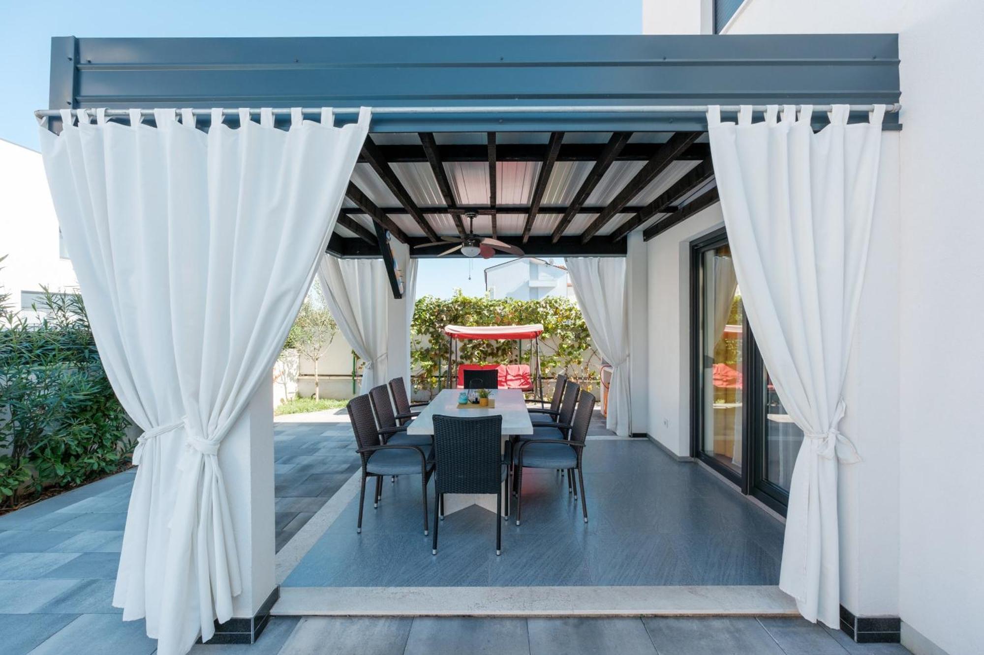 Villa Essenza Vita In Vodice Only 650 Meters From The Beach Exterior photo